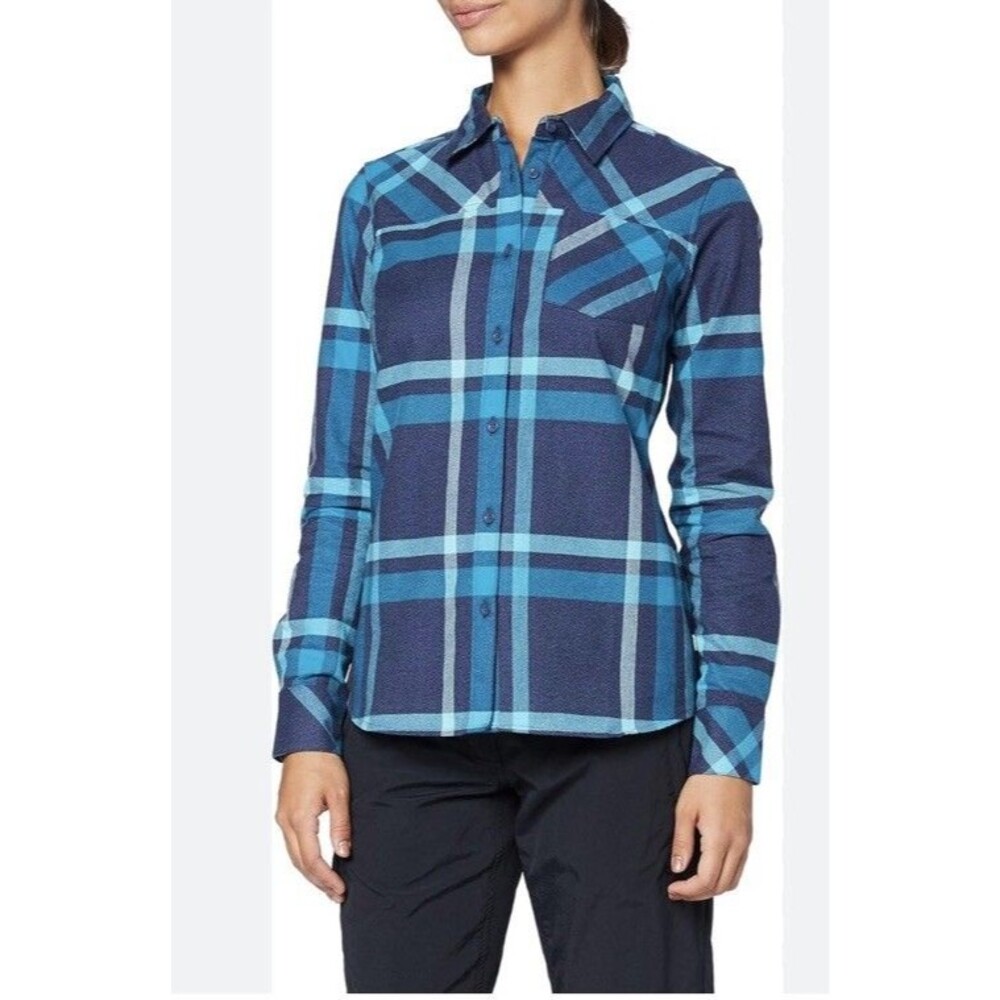 Helly Hansen Classic Long Sleeve Checkered Flannel Sz L